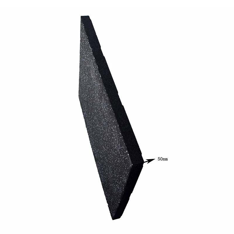 Weightlifting Platform Powerlifting Rubber Floor Tiles 40mm Thick