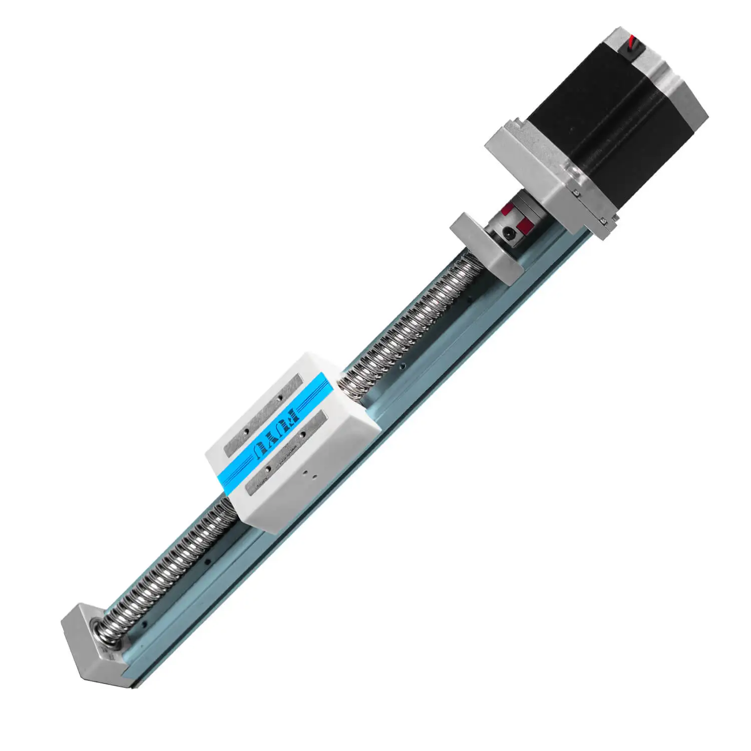 Mute Design Module Compact Structure Rail Motorized Linear Guide Support Flip Load Ball Screw Electric Actuator