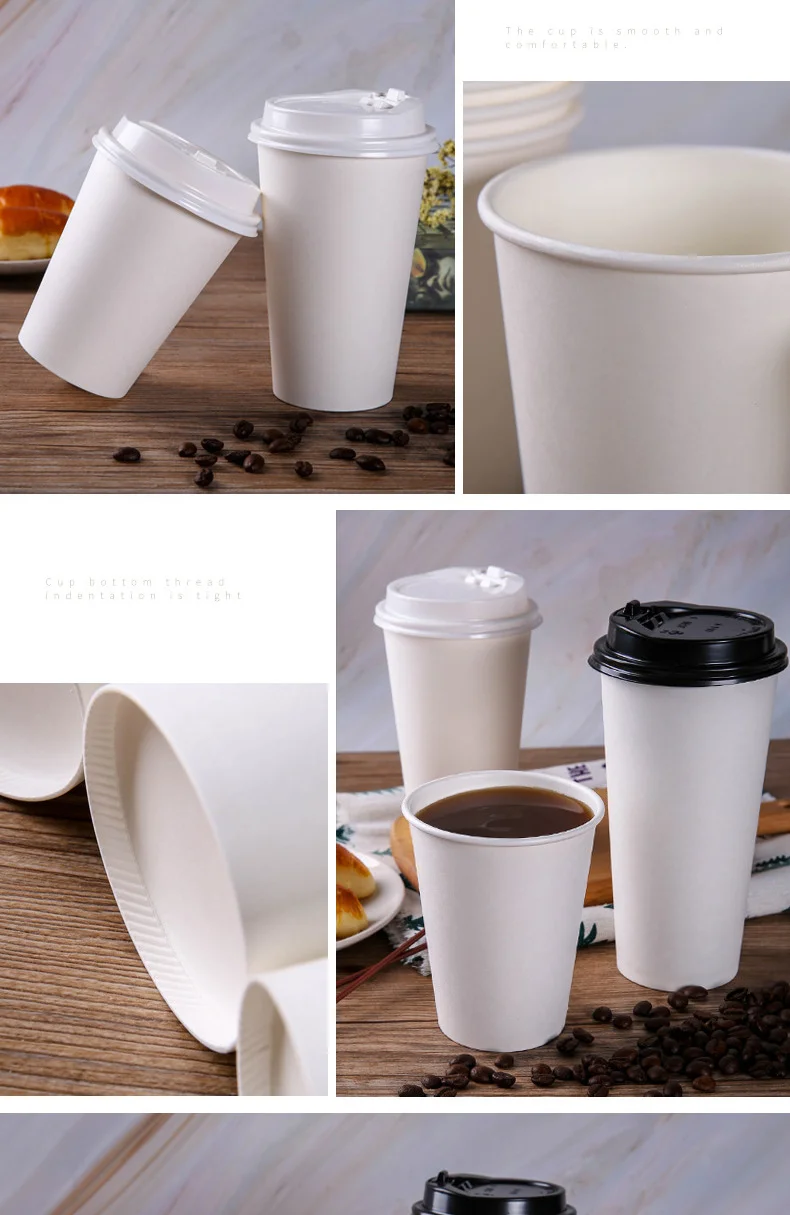 Custom Printed Cardboard Ice Cream Paper Cups with Lids and Spoons Ice Cream Container Craft Paper Disposable Single Wall Accept factory