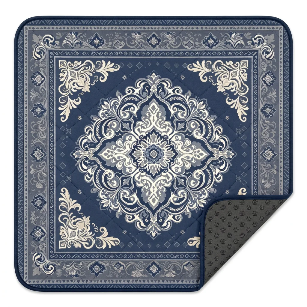Absorbent Eco Friendly Quilted Pet Floor — Product details 1