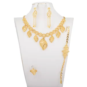 Wholesale Fashion DIY Set Jewelry Jewelry Sets Dubai Gold Plated Jewelry Sets for Women African