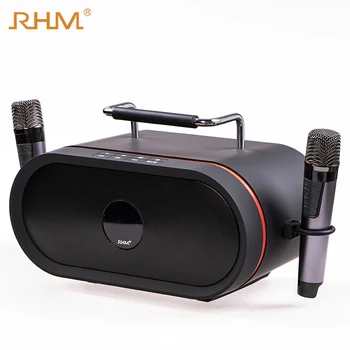 RHM皇馬 RM-K666 NEW RHM Karaoke Machine With 2 Wireless Microphone RM-K666