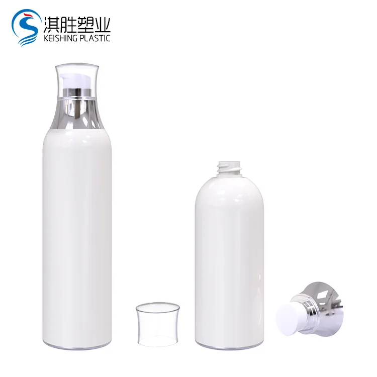 Ksun Plastic Packaging Petg 100Ml 120Ml 150Ml Airless Plastic Bottle Airless Pump Bottle With Lotion Pump