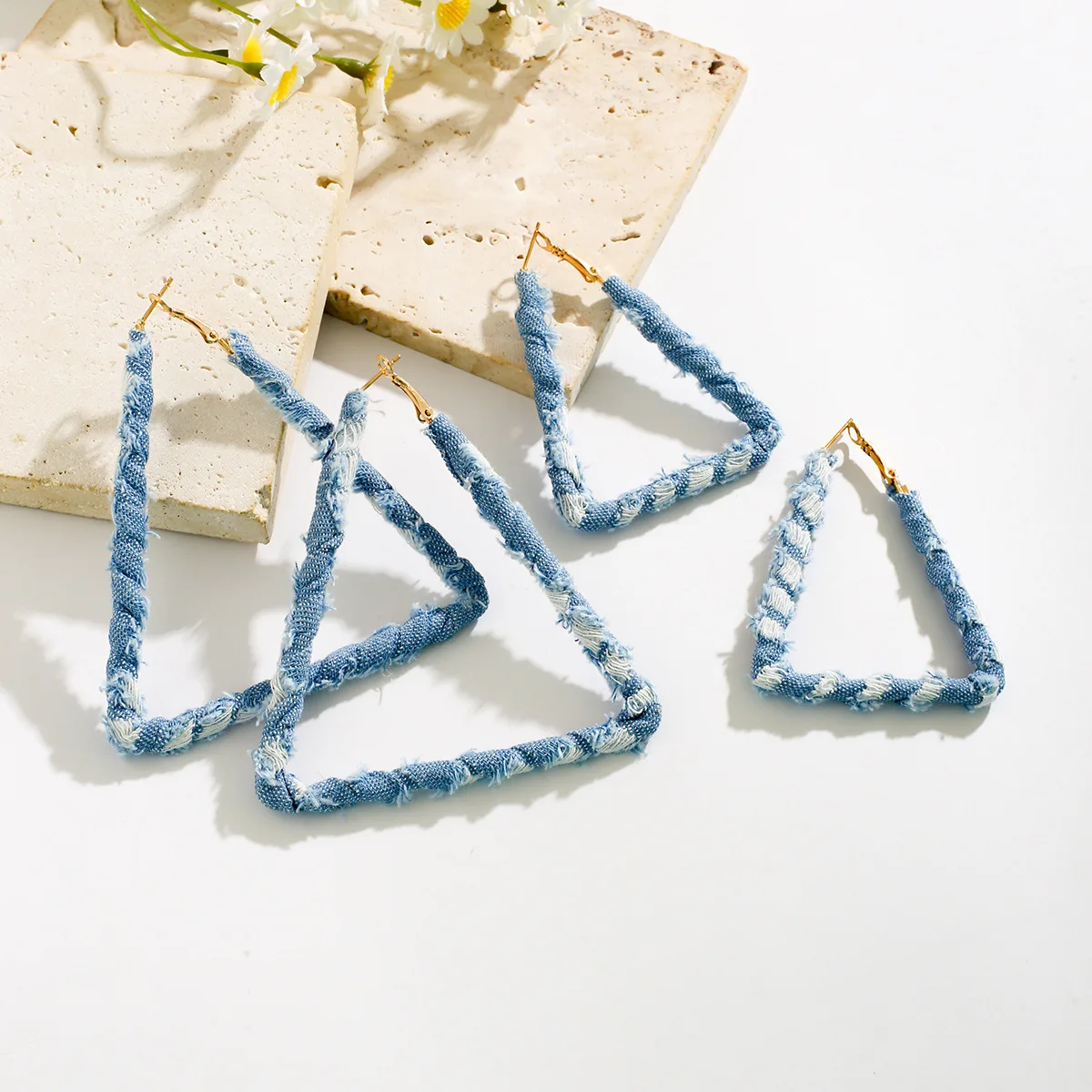 French retro niche design feature earrings