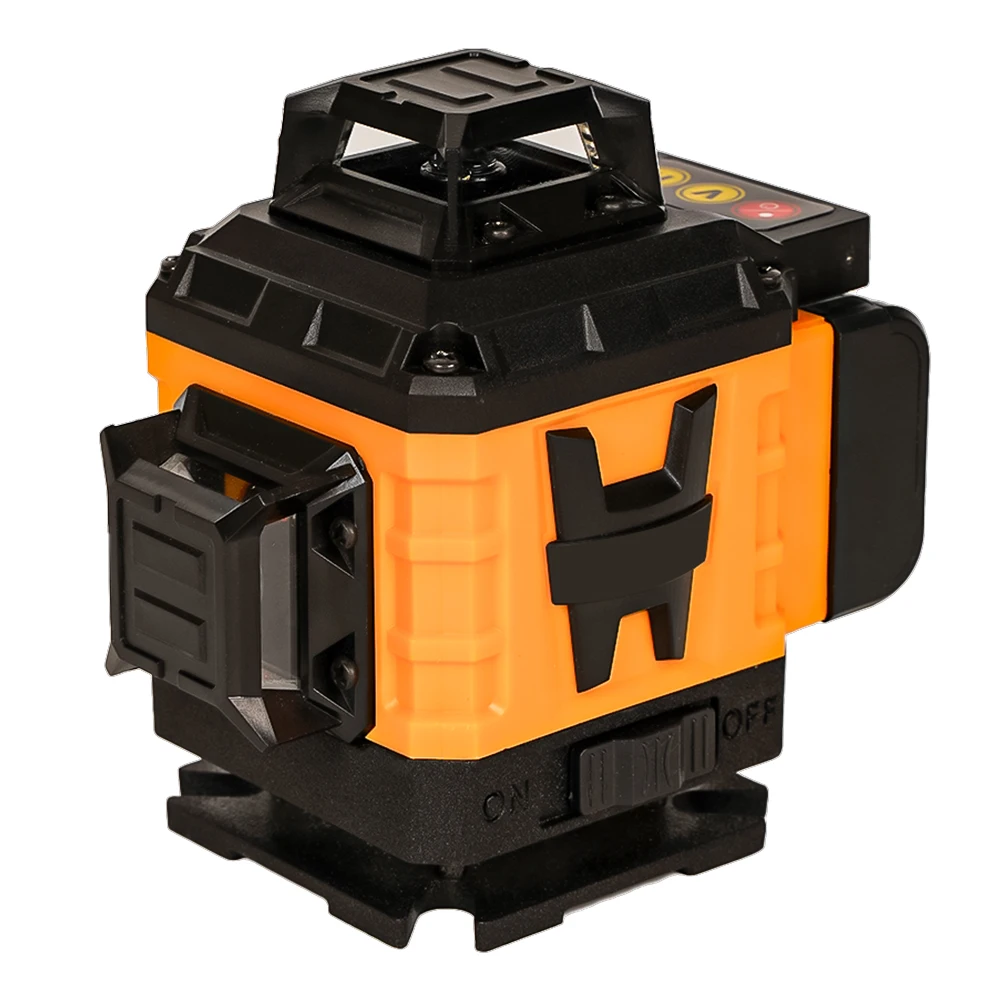 Horizontal and Vertical Automatic Self-leveling 360 Degree Laser Level 3D 4D 12 16 Line Red Green Beam High Light Laser Level