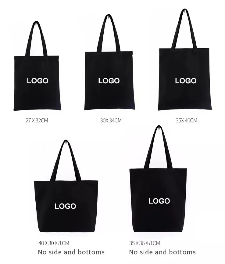 Wholesale Eco-Friendly Large Capacity Cotton Tote Bag Custom Logo Printing on Plain Canvas for Women Personalized Shopping Bag supplier