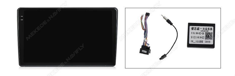 MEKEDE Car QLED Screen FM AM ADAS DVR 8core WiFi 4G LTE 8+256G Car-play Auto for VW Passat B5 360 Camera Navigation System