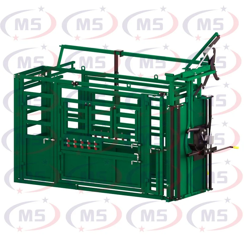 Heavy Duty Cattle Crush Trimming Portable Cattle Squeeze Crusher With Cattle Chute Scale Buy 6701