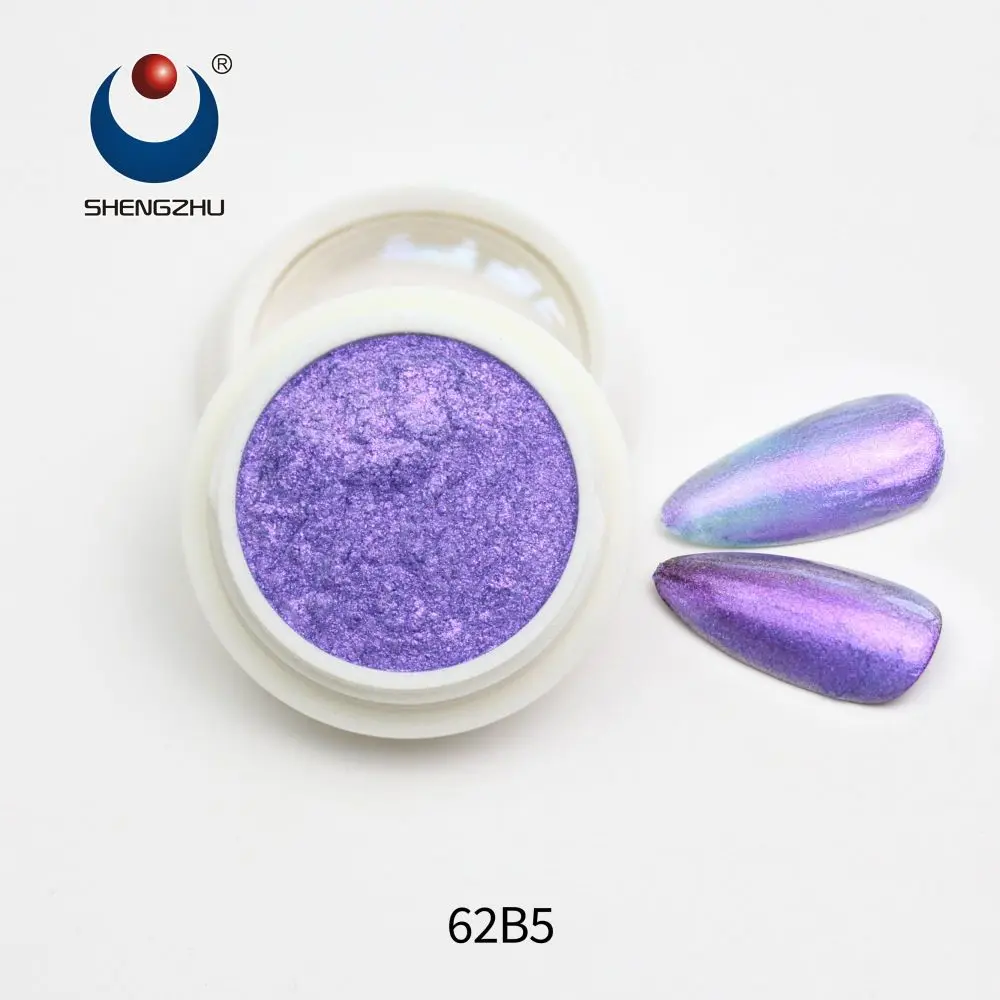 Cheap Price 62b Series Nail Polish Powder Chameleon Nail Pigment Powder