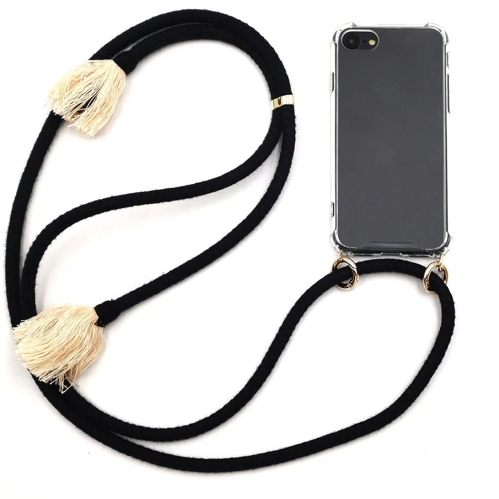 Cover Custodia Con Cordino Collana Tracolla Laccio Per Apple IPhone 15 PLUS