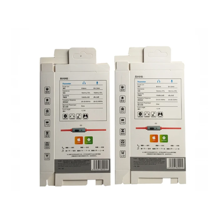 Popular Custom Design Adaptor Electronics Packaging Boxes With Windows
