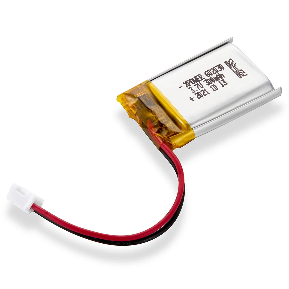 602030 3.7V 300mah Rechargeable Lithium Polymer Battery for Tracker 