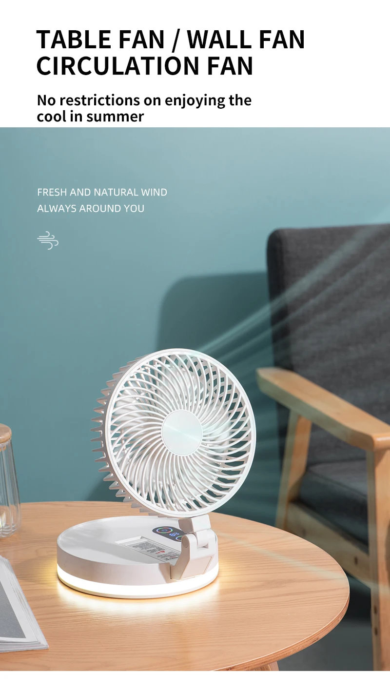 Imycoo Explosive Models Rechargeable Foldable Mini Usb Desk Fan Best