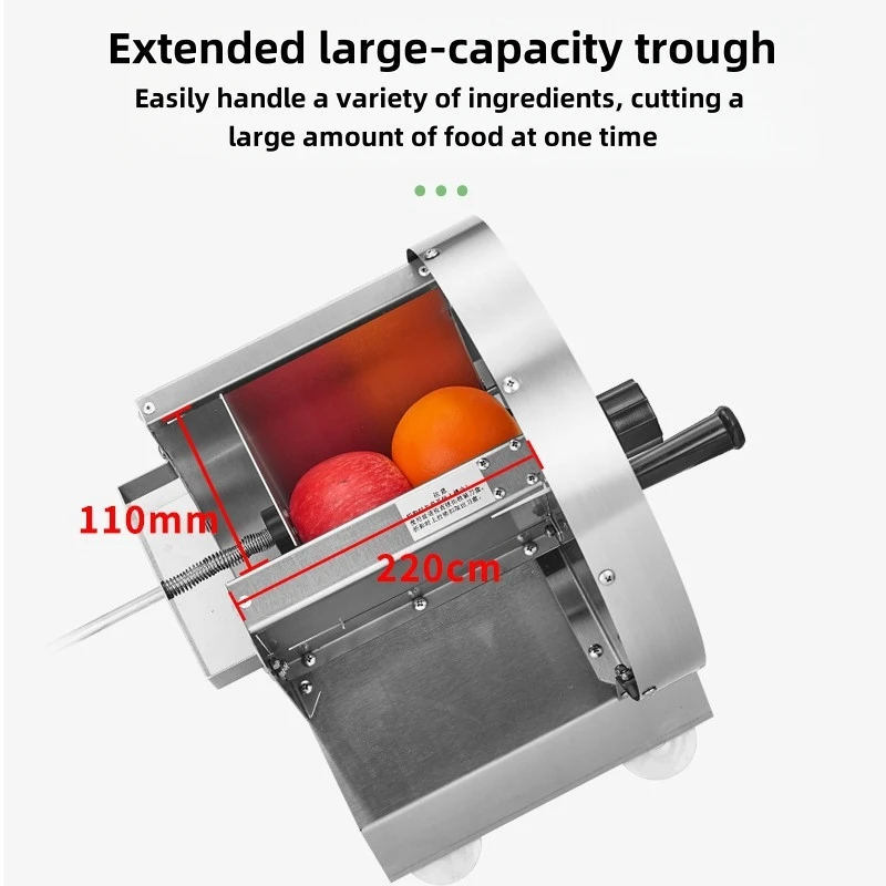 Small Commercial Lemon Slicer Machine Vegetable Potato Cutting Vegetable Cutting Slicing Machine