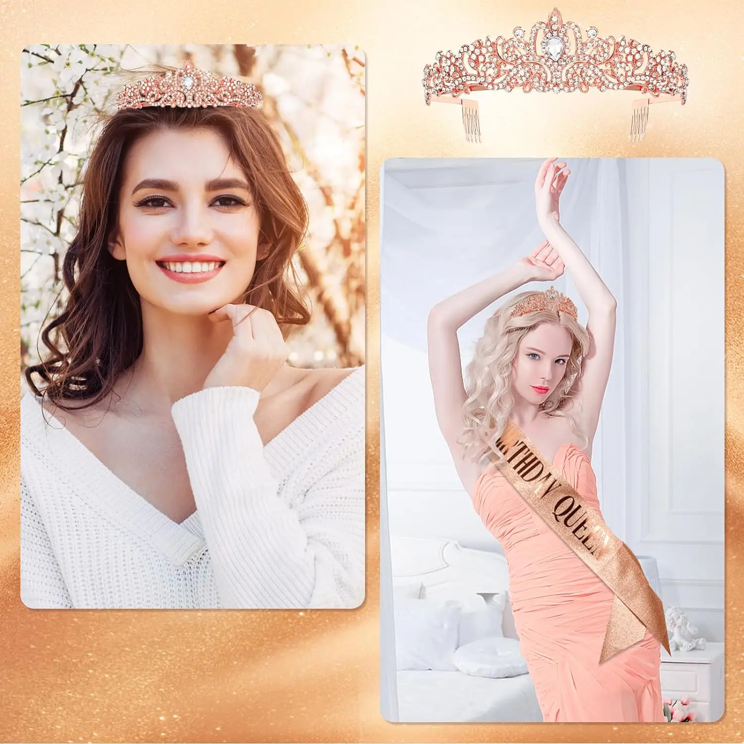 Женский пояс и Тиара на день рождения