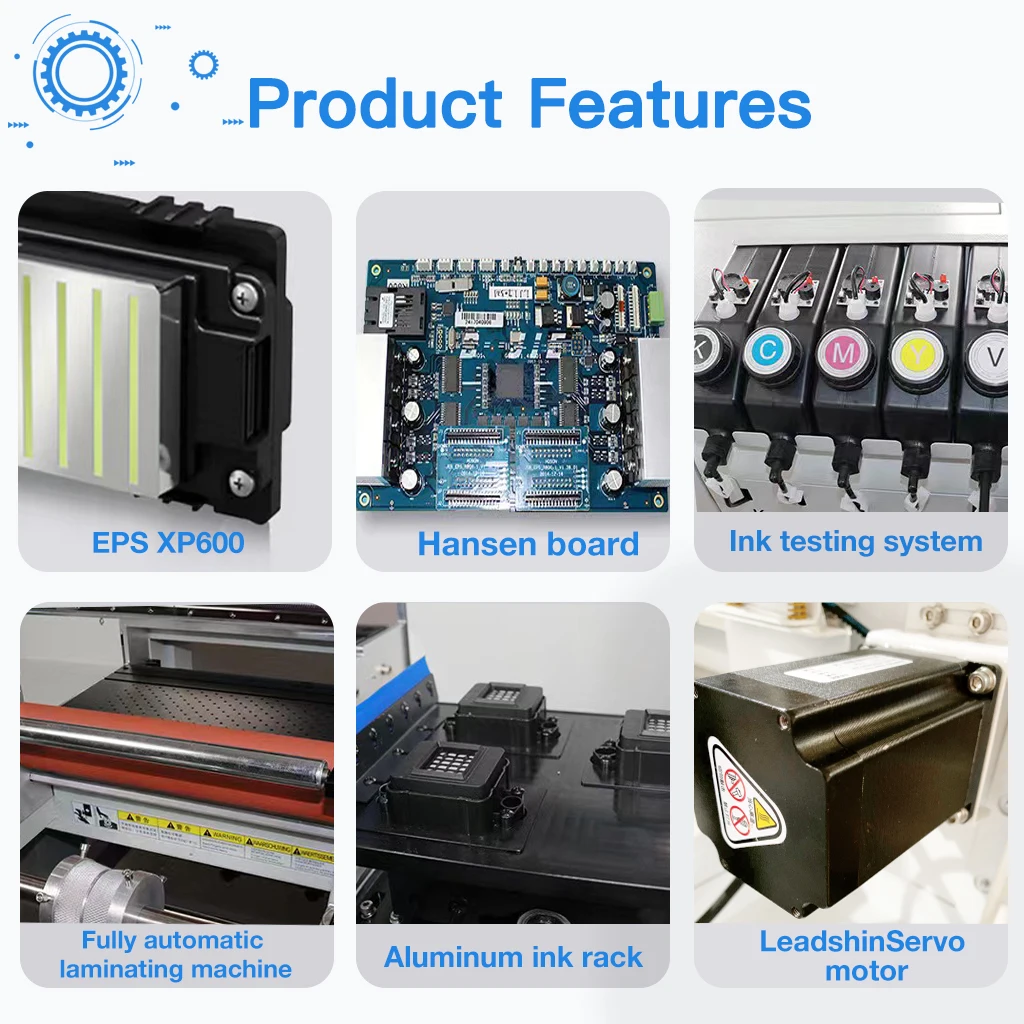 Cowint Small A3 UV Ink Printer Ready to Ship 3D Uv DTF for Id PVC Card Acrylic Pen Leather Wood Phone Case Cover New Condition