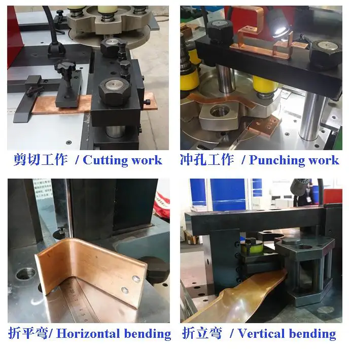 Manufacturing Plant Erico Busbar Machine DMZT-303K Turret Alfra Bus bar Manufacturing Machine