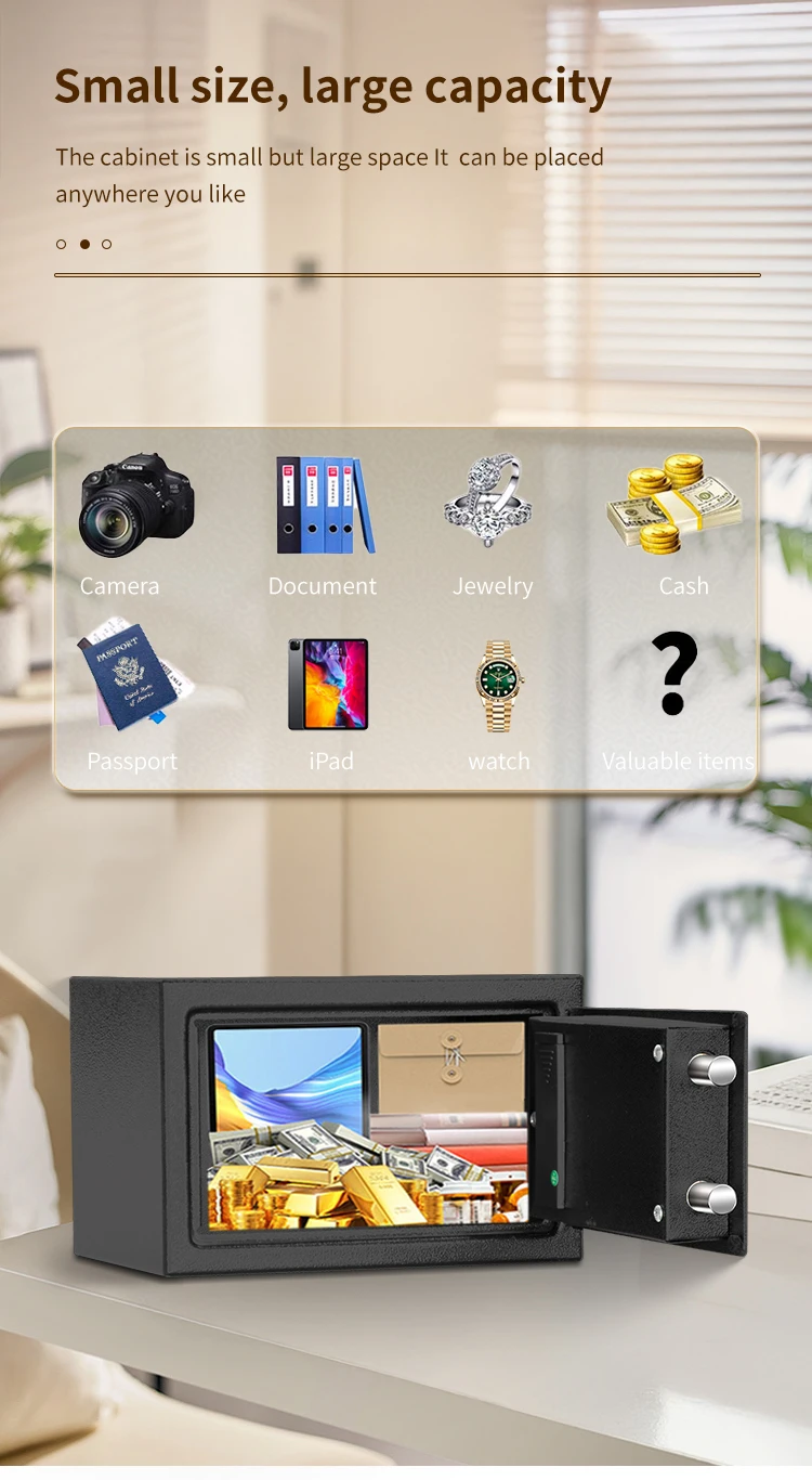 CEQSAFE Small Office and Home Security Money Electronic Digital Safe Box factory