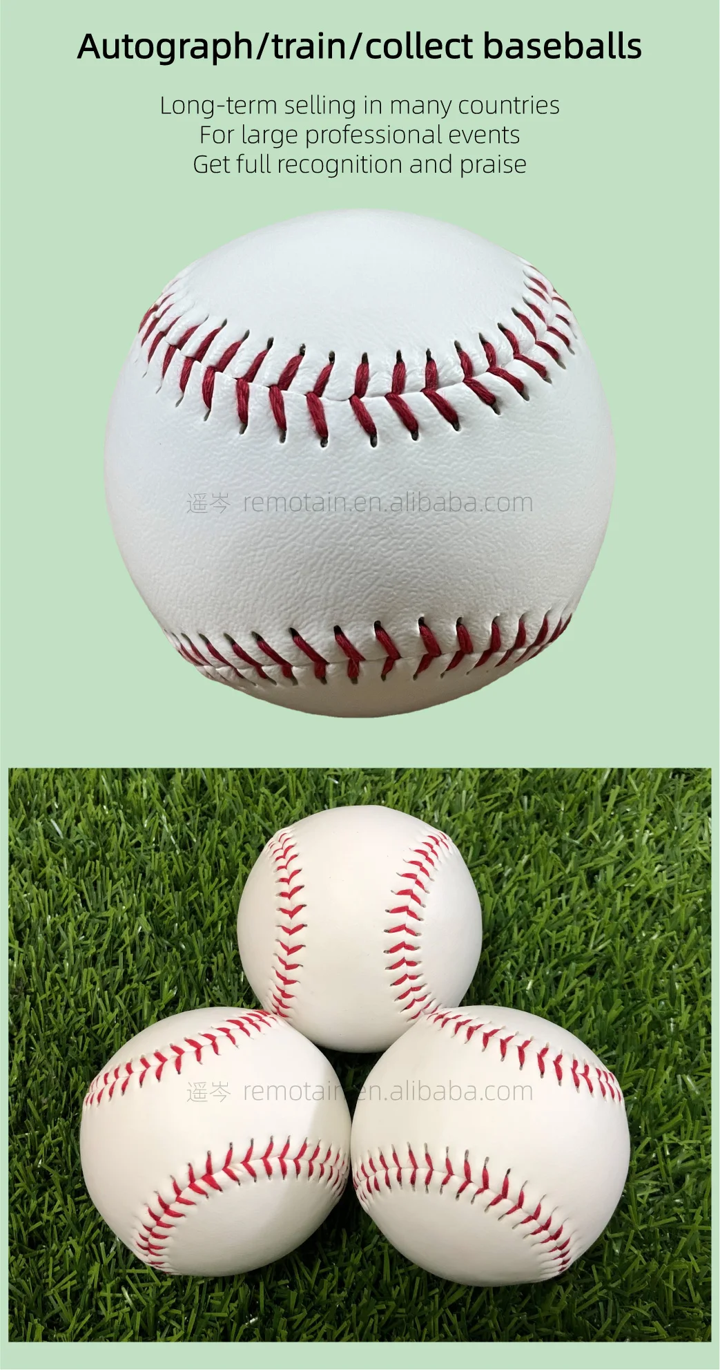 Adult/youth Blank Baseball For League