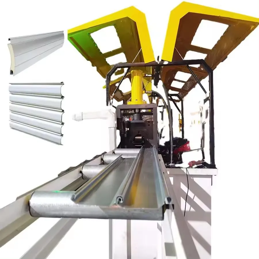 Automatic Rolling Shutter Profile Roller Shutter Door Forming Machine/Thermal Insulation Rolling Door Making Machine