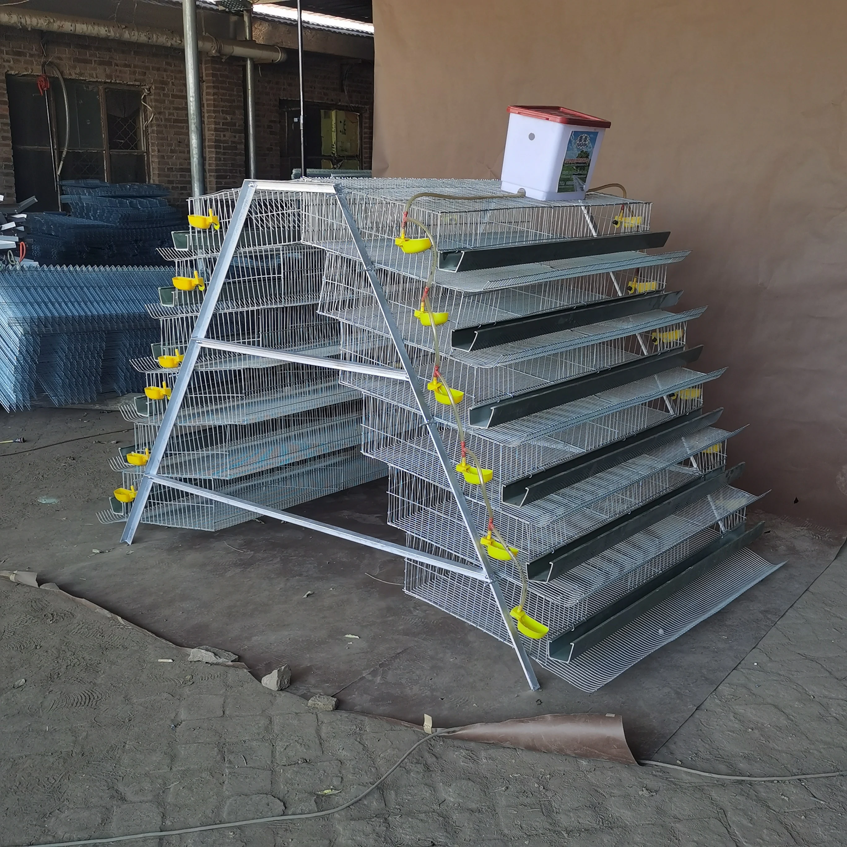 Automatic Battery Type a Quail Cage for Egg Production Commercial Quail Cages