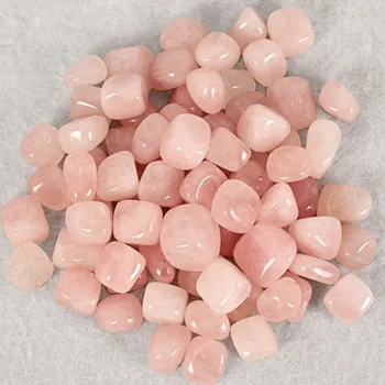 Wholesale Polished Bulk Pink Rose Quartz Tumbled Stone Crystal Stones