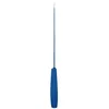 Blue two-section telescopic rod (without fishing line)