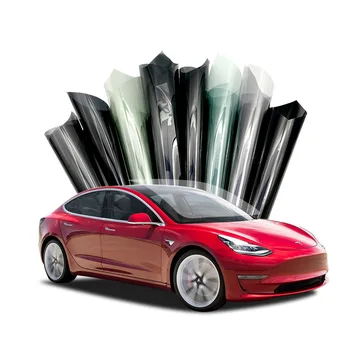 Multiple Sizes Car Window Solar Glass Tint Film Heat Insulation Nano Ceramic Film Uv Rejection 99% For Car