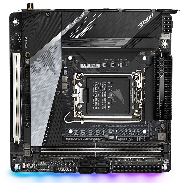 GIGABYTE Z690I AORUS ULTRA PLUS DDR4 Mini ITX ゲーミング
