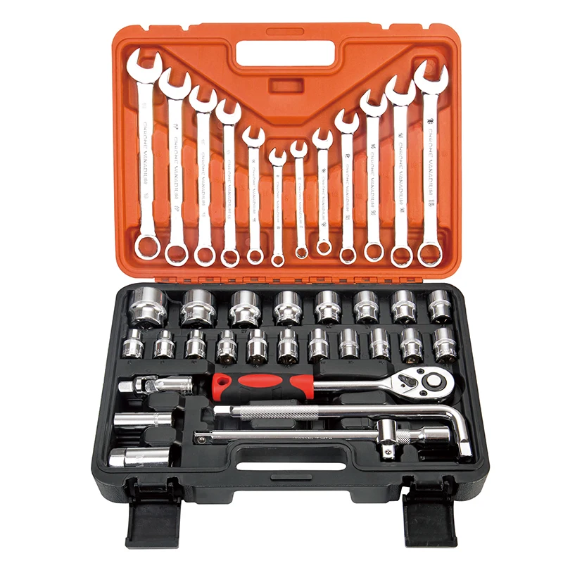 216pcs Socket Wrench Kits Auto Repair Tool Socket Ratchet Spanner Sets