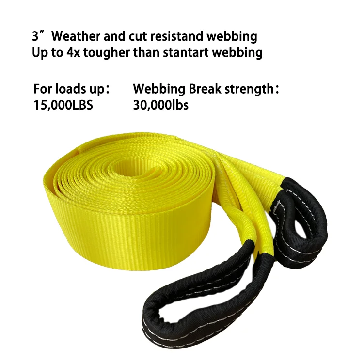 Xstrap Manufacturer Polyester Nylon Heavy Duty 4x4 Recovery Adjustable
