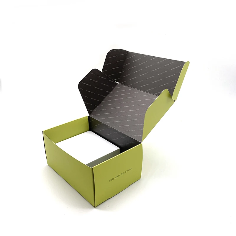 Custom Printed Design Roll End Mailing Box Folding Corrugated Cardboard Paper Mailer Box Packaging