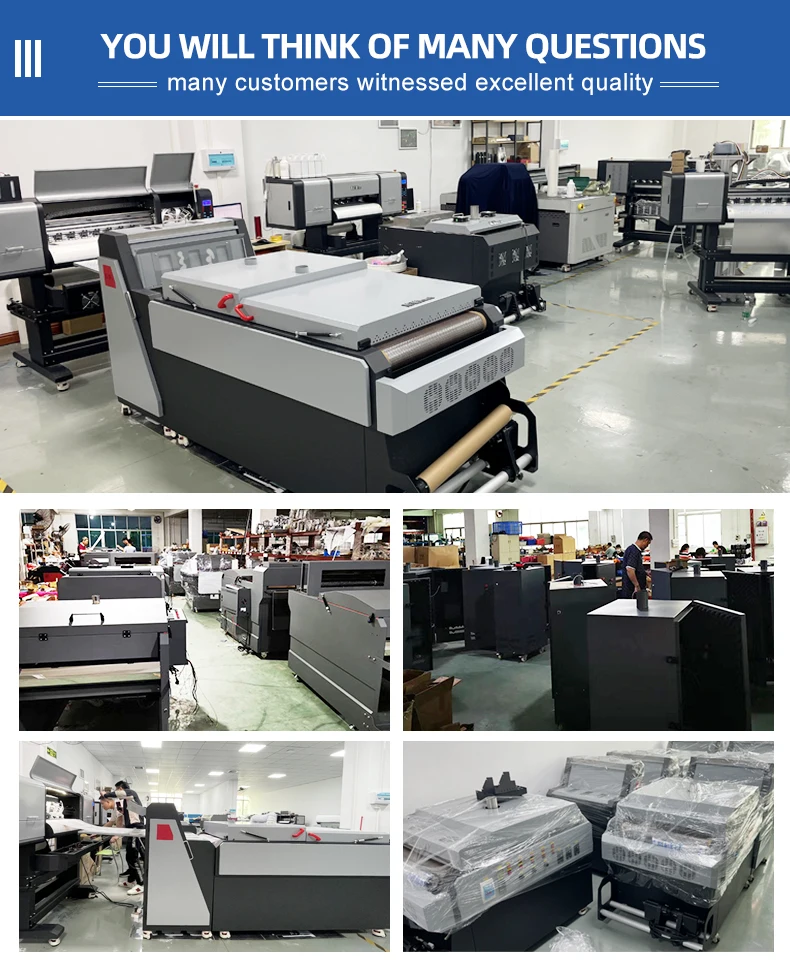 4 Head I3200 Direct To Film Printing Dtf Printer Machine 60cm Dtf Heat ...