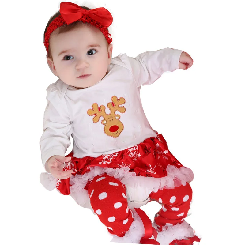 Ropa Navideña Para Bebé,Ropa Con Estampado De Renos Y Copo De Nieve Para  Niña Pequeña,Dgrt-039 De 1 Año - Buy Bebé Niña Ropa De Invierno 1 Año De  Edad,Amazon Mejor Opción Bebé