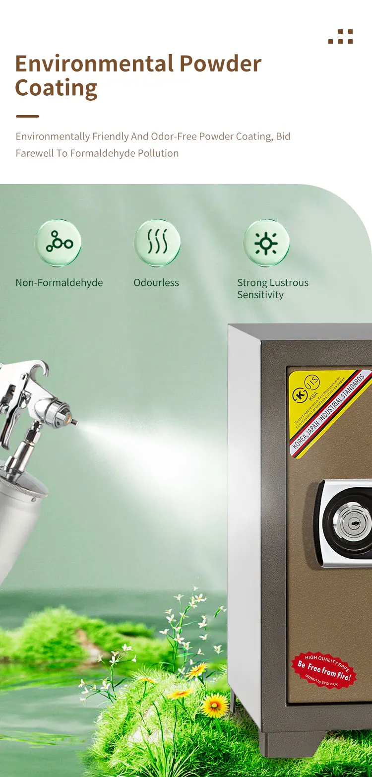 CEQSAFE China 2 Hours Resistant Safe Box Security Deposit Fireproof Safe factory