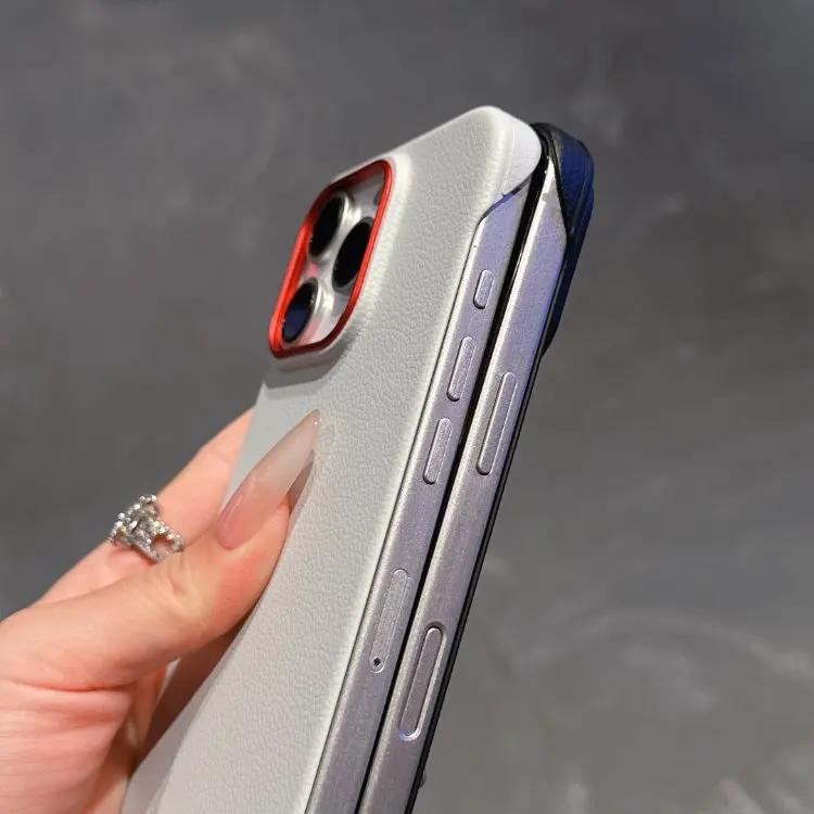 Business Slim Thin Borderless Phone Case for iPhone 16 15 Plus Anti Fingerprint Phone Case for iPhone 14 Pro Max 13 12 11 Pro