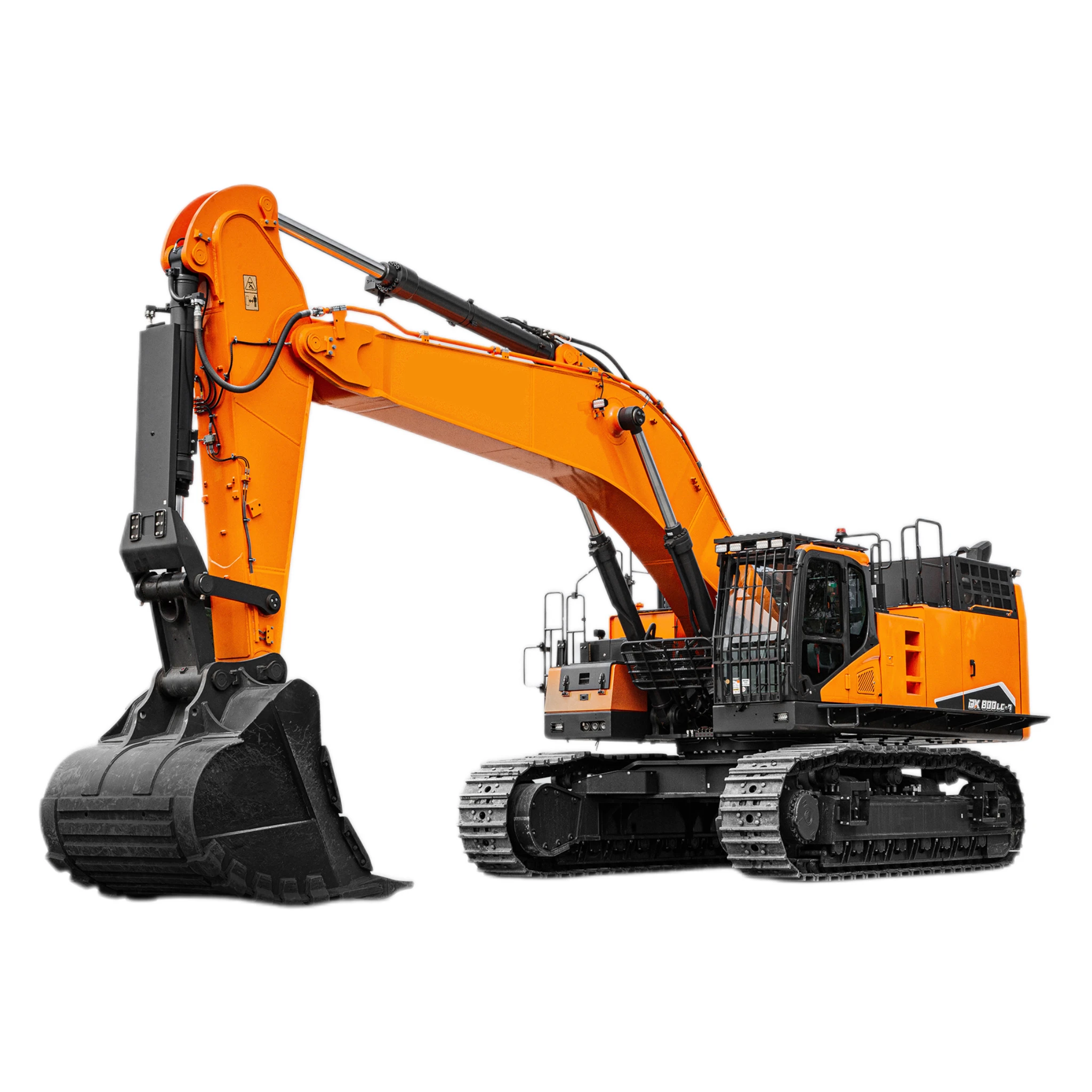 Coréia Original 80ton Grande Escavadeira De Esteiras DX800 DX800LC