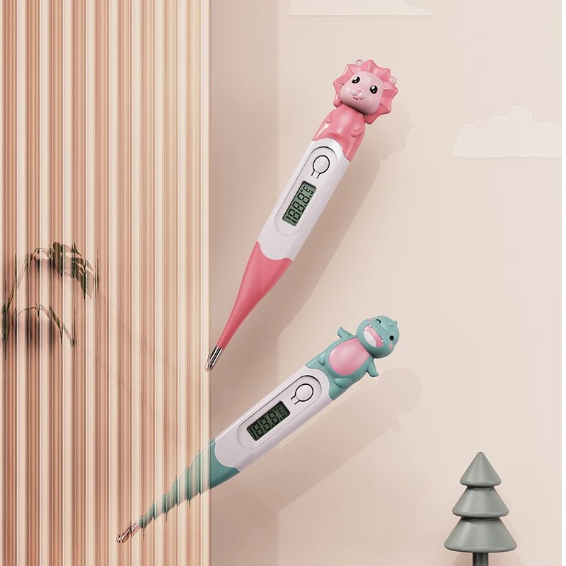 MDR CE Cartoon Character Digital Thermometer Baby Children Body Fever Temperature Checking