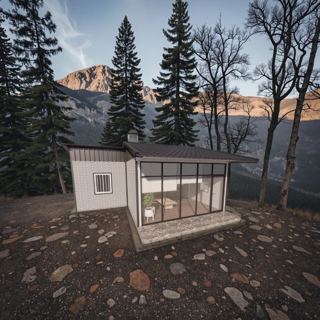 مكتب حاويات معياري فاخر بحجم 20 قدم و30 قدم، مكتب جاهز محمول، مبنى إطار فولاذي خفيف، كاسا كونتينيدور دي أوفيسينا، حاوية مكتب