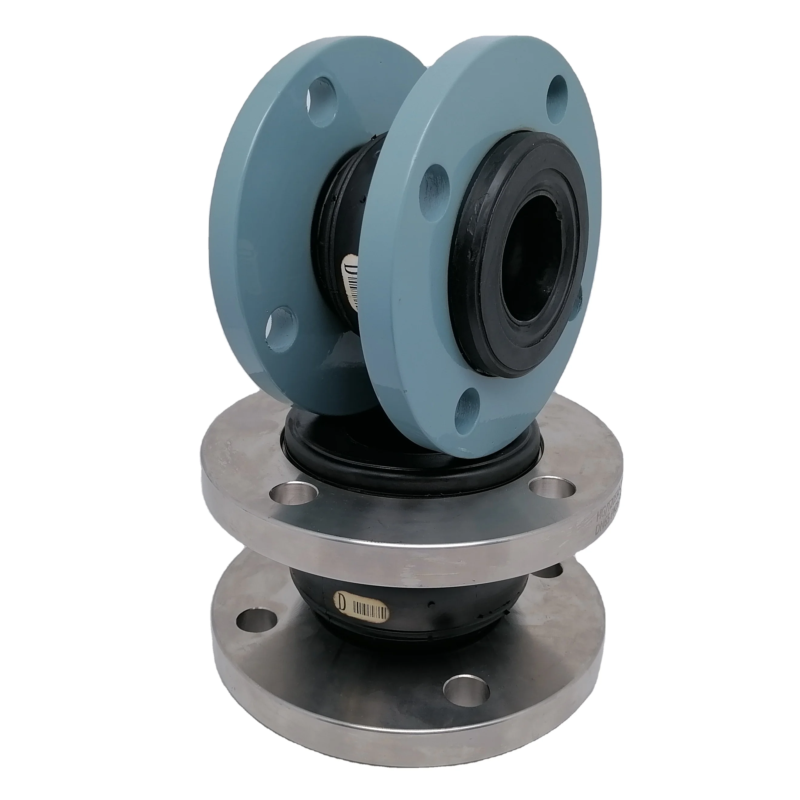Matériaux de plomberie Sphère unique EPDM Bride flexible Compensateur de soufflet en caoutchouc Joint de dilatation