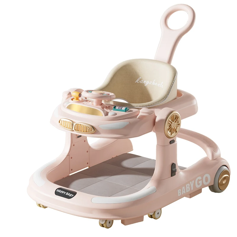 Factory Price Multi-Function Adjustable Height Baby Walkers for Twins Twin Baby Walker Baby Land Walker