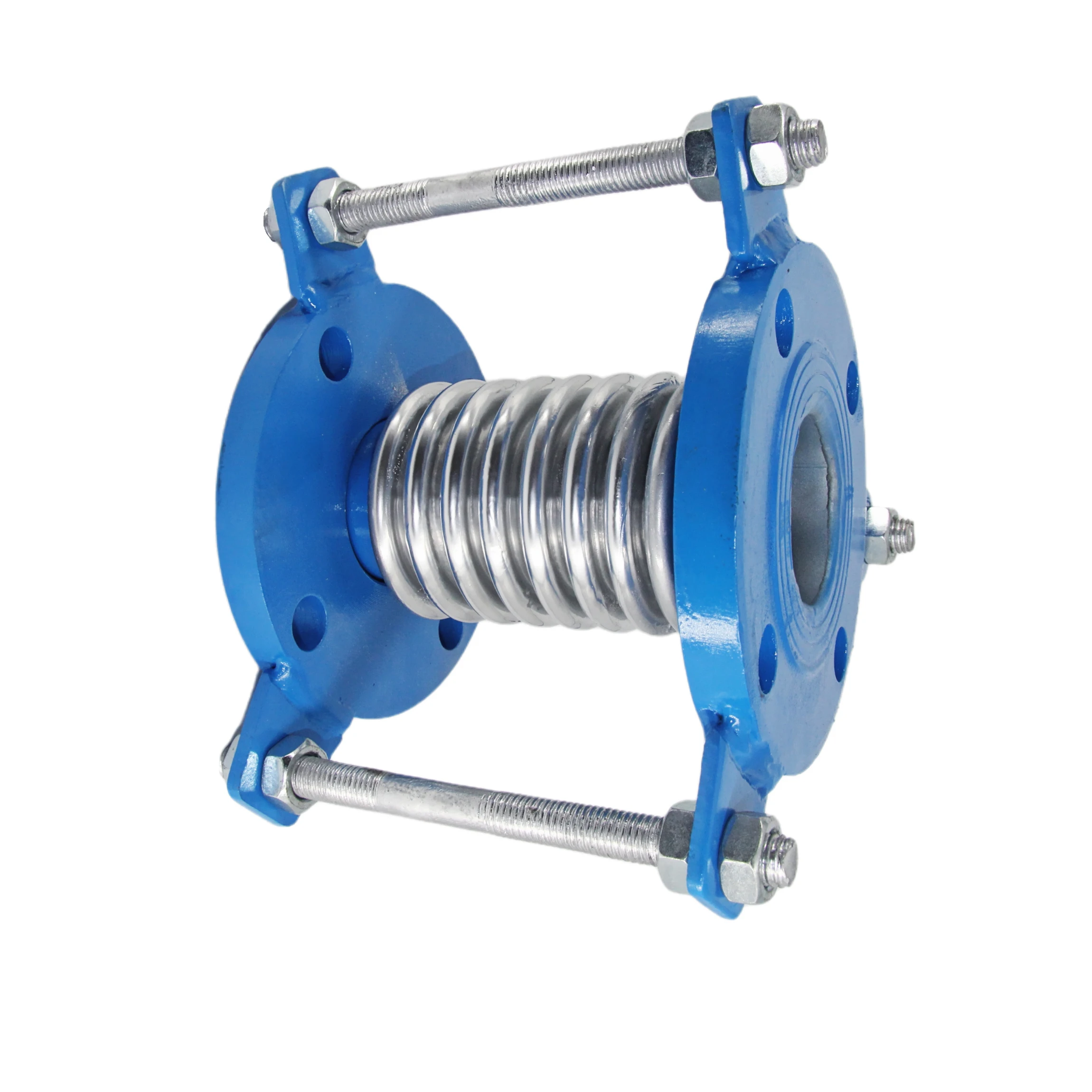 Jiufu Flexible Compensator Stainless Steel 304 Round Axial Metal Bellows Expansion Joint Bellows Joint