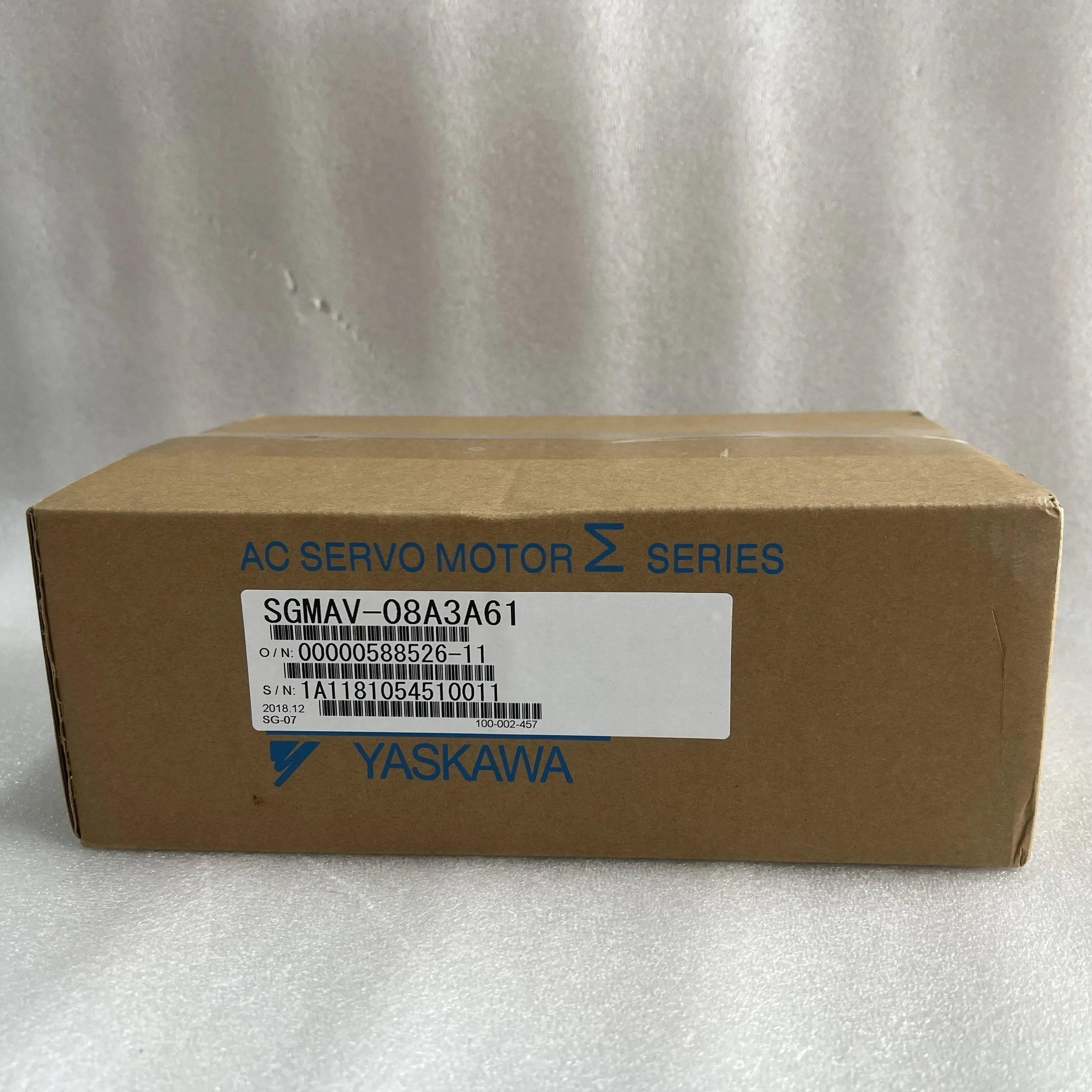 Yaskawa AC Servo Motor SGMAV-08A3A61 Yaskawa AC Servo Motor SGMAV-08A3A61