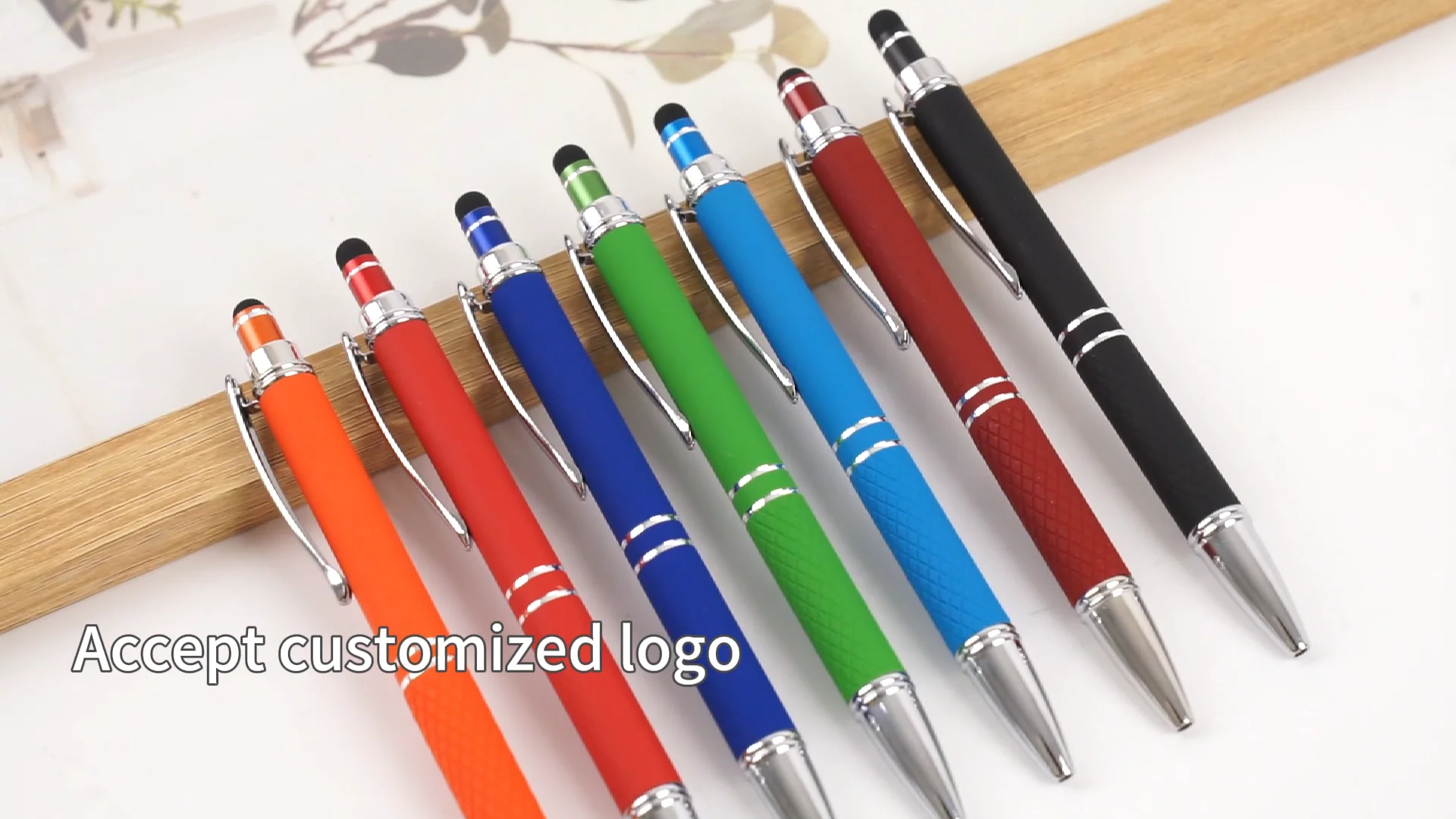 Promotion T Ballpoint Pen Metal Aluminum Ballpoint Pens Custom With Logo For Business Buy 6199