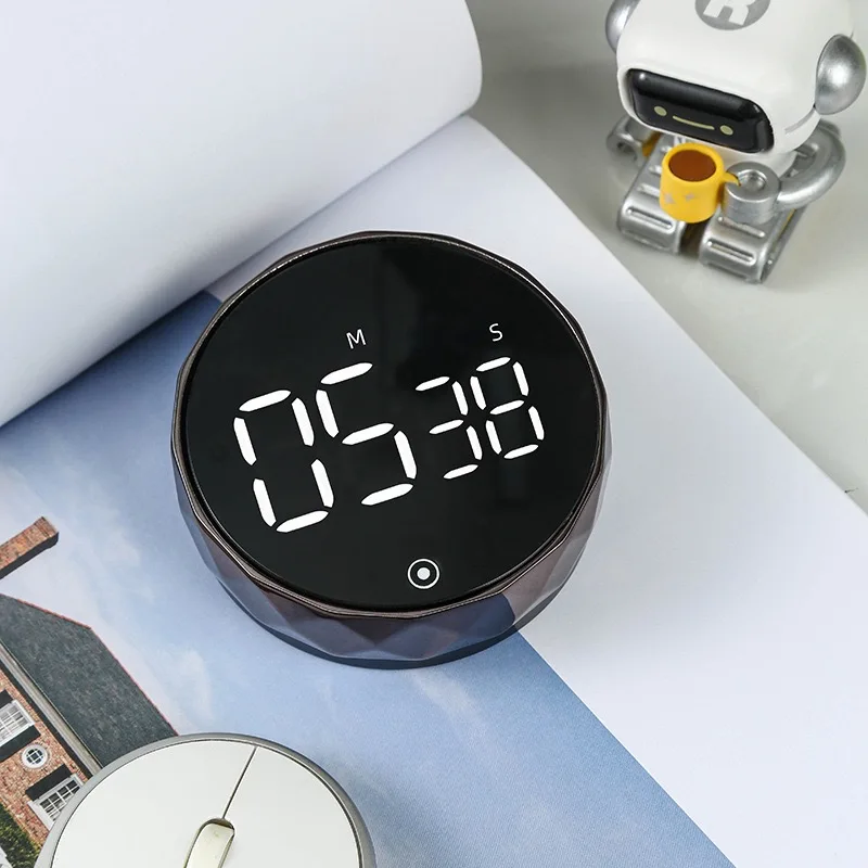 Digital Kitchen Timer with Large LED Display - Eco-friendly