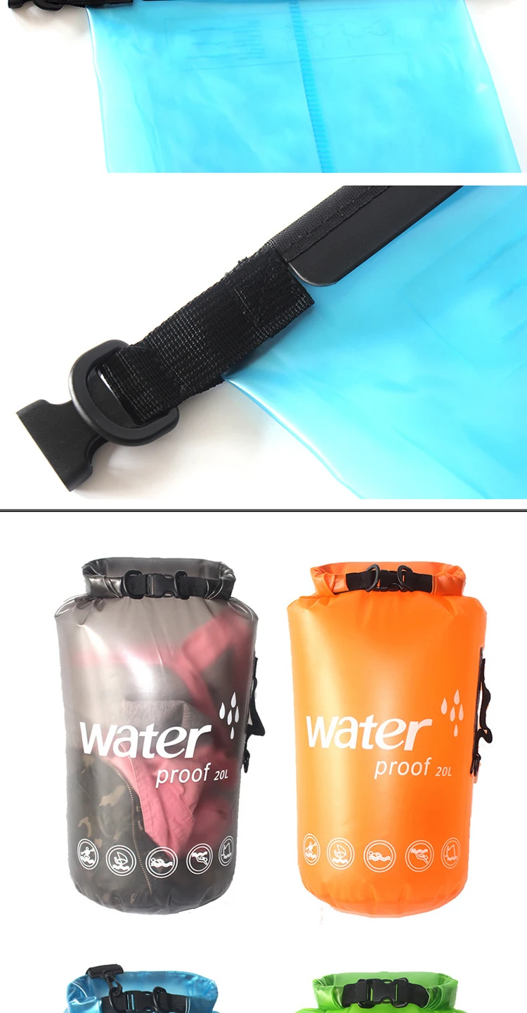 Good Quality Factory Directly Stylish Waterproof Dry Bag And Carry Packs Boat Beach