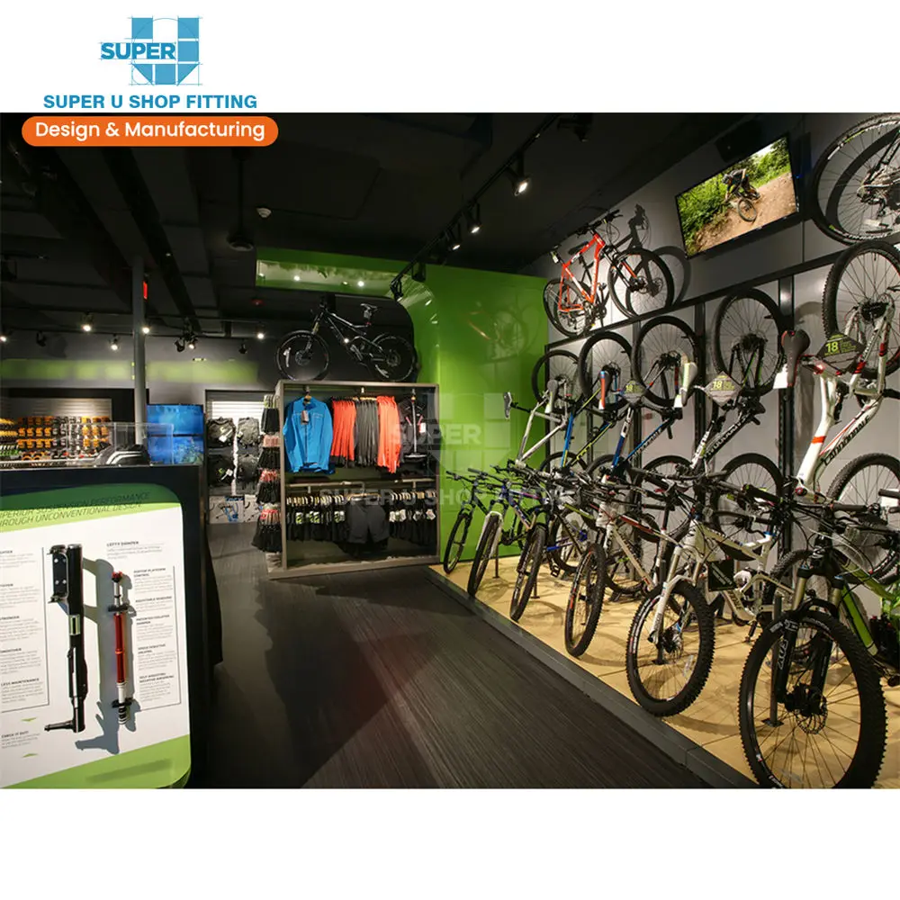 Source Custom Bike Display Rack Bike Showroom Furniture