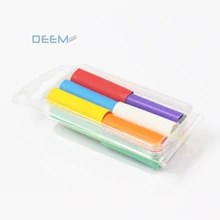 DEEM  black heat shrinkable sleeves Adhesive polyolefin heat shrink tube with glue for wire insulation