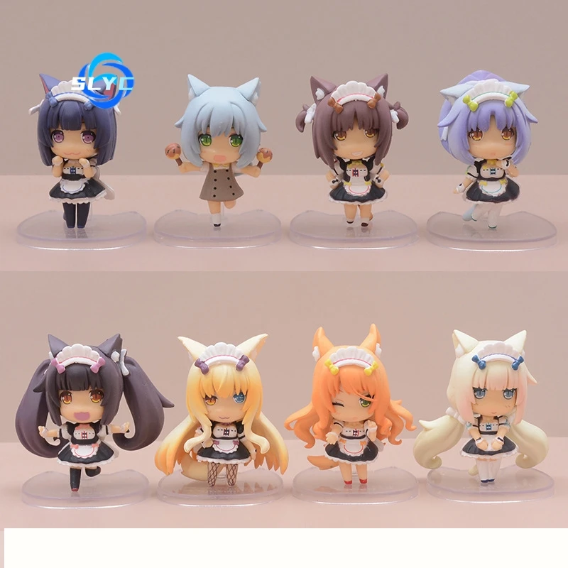 Nekopara Figuren Chocola & Vanille – 18 Cm Anime-Figuren, PVC, Sammler-Deko