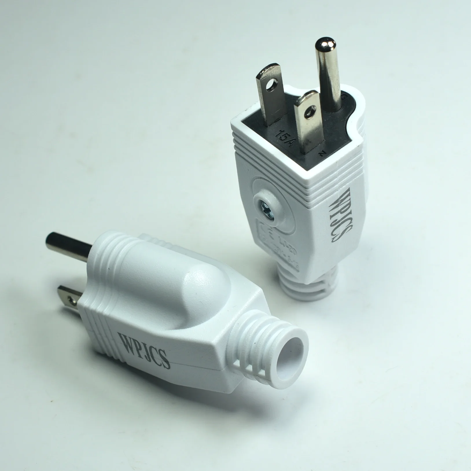 NEMA 5-15P Electrical Replacement Plug Extension Cord Ends 125V 15A ...